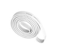 Courroie Distribution HTD 5M PU Longueur 455Mm ~ 520Mm Largeur 10/15/20/25/30/40Mm Engrenage Synchrone Polyuréthane Blanc À Boucle Fermée Courroie Trapézoïdale(5M-495mm,15mm)