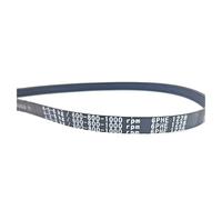 Courroie en caoutchouc for lave-linge 6PHE1228, compatible avec Haier, Vestel et Beko, 1228H6EL, 1228 PHE 42022763