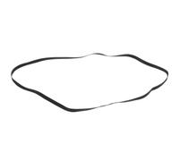 Courroie en Caoutchouc pour Platine Vinyle, Noire, Flexible | Bande Plate 305mm, Résistante à Déchirure, Facile à Installer, Transport Pratique, pour Phonographes