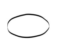 Courroie en caoutchouc résistant à l'usure - Accessoire noir pour tourne-disque phonographe pour absorber les vibrations des joueurs phonographes - Caoutchouc