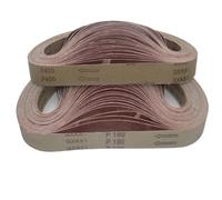 Courroie Entraînement pour Meuleuse À Bande Métallique GXK51 10 Pièces 762 * 25mm Ceinture De Sable en Corindon Brun Bande Abrasive en Alumine Brune Courroie Crantée(120)