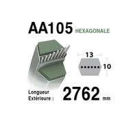 Courroie Hexagonale AA105