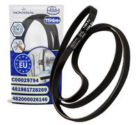 Courroie Machine a Laver 1194 mm J5 00126565 pour Bosch pour Balay | pour Constructa pour Siemens pour Neff - Garantie de 10 Ans - MONTERAL - Garantie de 10 Ans - MONTERAL