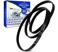 Courroie Machine a Laver Poly-V 1244 PJE 4 2816750100 24663000200 pour Beko