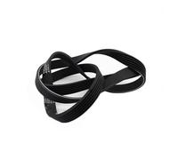 Courroie Multi-rainures En Caoutchouc Noir Transmission Industrielle Pour PJ Longueur Multi-cales 440~920 Nombre Crête 4/5/8 Pas 2.34mm Transmission Courroie Moto