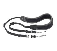 Courroie photo Kaiser 2-en-1, néoprène, noire, 108 cm.