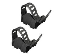 Courroie plastique avec support mousse Mottez (x2) Noir 25 mm