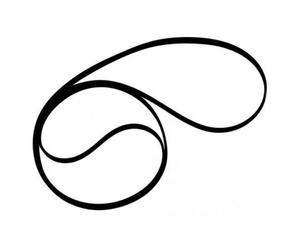 Courroie pour platine disque Thorens TD166MKII / TD 166 MKII / TD145 MK / TD145 MK2 MK3 / TD160MKII