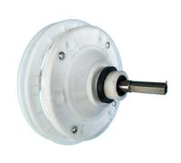 Courroie réductrice for lave-linge, diamètre de roue 14.5cm, vis distante 5.2cm, arbre carré avec 6 trous