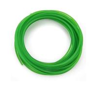 Courroie ronde, courroie de transmission en polyuréthane de plusieurs tailles, particules de PU, courroie rugueuse verte pour l'emballage de transmission d'entraînement, (6mm*10m)