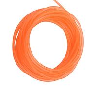 Courroie Ronde en Polyuréthane à Lisse Orange, pour Transmission d'entraînement, Ceintures à Joint Torique Rond de 8mm X 5m (5mm*10m)