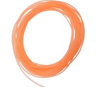 Courroie ronde orange en polyuréthanePolyuréthaneavec surface lisse pour la transmission de l'entraînement (2 mm * 10 m)