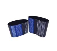 Courroie S2M 82-160 mm Longueur Largeur 4/6/10/15 mm Courroies de distribution synchrones en caoutchouc à boucle fermée STS S2M(104mm,1PC_4MM)
