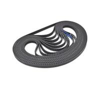 Courroie S2M 82-160 mm Longueur Largeur 4/6/10/15 mm Courroies de distribution synchrones en caoutchouc à boucle fermée STS S2M(116mm,1PC_4MM)