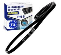 Courroie Seche Linge Poly-V 1930 PH 6 C00031321 pour Indesit