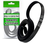 Courroie Seche Linge Poly-V 2012 mm PH7 avec Code Original 1044095 pour Amica 42164399 42232588 pour Vestel 751610190 751610197 pour Smeg - Garantie de 5 Ans - MADE IN EU - ONIX TECH