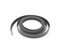 Courroie synchrone à noyau d'acier, Courroie de distribution ouverte en PU 2GT, largeur 6/9/10/15 mm, lot de 10 mètres, multicolore(Color Black,Width 10mm)