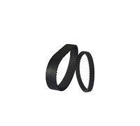 Courroie synchrone HTD 3M Courroie de distribution 276/279/282/285/288/291/294/297 mm 6/9/10/15 mm de largeur Courroie crantée en caoutchouc Boucle fermée Courroie synchrone Pas 3 m m, lisse et
