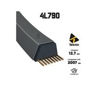 Courroie tondeuse 4L790 Teknic Kevlar Trapézoïdale - 12,7 mm x 2007 mm