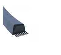 Courroie tondeuse SPZ697 trapézoïdale | 9,7 x 710 mm