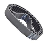 Courroie transmission Belt 2 Pièces HTD 5M Courroie Distribution Pas Longueur 215/220/225/230/235/240/245/250/255/260/265mm Largeur 10mm-30mm Caoutchouc 220-5M/240-5M/250-5M(25mm,2PCS_255(51TEETH))