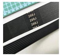 Courroie transmission Belt 200J 205J Bande Transporteuse Caoutchouc À Courroie Nervurée PJ521 PJ520 PJ508 Pour Tapis Roulant Fitness/Machine À Laver(7 Ribs,1PC_205J)