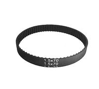 Courroie transmission Belt 329,70 Mm Courroie De Distribution D'entraînement 1,5 X 70 Courroie En Caoutchouc 70 Dents(15mm)