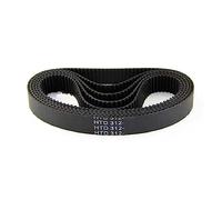 Courroie transmission Belt C = 501 510 513 519 522 525 531 537 540 549 552mm Longueur Boucle Fermée Caoutchouc Synchrone HTD 3*M Courroie Distribution 1/2 Pièces(9mm,2PCS_549 TEETH 183)