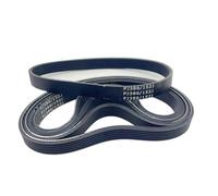 Courroie Transmission Belt Ceinture Trapézoïdale Caoutchouc Pour Tondeuse À Gazon 6 Nervures 152J/PJ386 Pour Tapis Roulant Équipements Fitness PJ386 152J Courroie D'entraînement