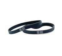 Courroie Transmission Belt Courroie Distribution 2GT Courroie Dentée D'entraînement 2MGT Longueur 246-264 266 268 270 272 274 276mm Largeur 6-15mm Courroie D'entraînement(250mm-125teeth,2PCS_6MM)
