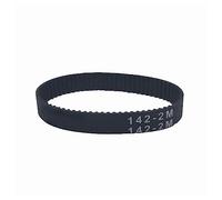 Courroie transmission Belt Largeur 4/6/10/15mm Longueur 118 120 126 130 136 142 158mm Courroie Crantée HTD 2M Distribution Caoutchouc Boucle Fermée(8mm,142mm)