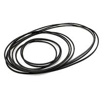 Courroie transmission Belt Pour Lecteurs Bande Compteur Plié Longueur 23-115mm 1 Pièces Épaisseur Section Transversale 0.5mm Courroie Transmission Caoutchouc(111mm)
