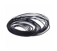 Courroie transmission Belt Pour Lecteurs Cassette Contre Ceinture 1 Pièces Pour Transversale 1.0mm Carré Courroie Transmission Caoutchouc Longueur Pliée 36-130mm(49mm)