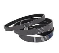 Courroie transmission Belt Vélo Sport Tapis Roulant Vélo D'exercice Ceinture Filature PJ 180J 185J 190J 195J 200J 205J 210J 215J 220J 225J 230J(5ribs,195J-PJ495)