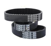 Courroie transmission Courroie De Distribution HTD5M, Longueur 415 420 425 430 435 440 445 450 460 465 Mm, Largeur 10/12/15/20/25/30mm, Courroies Synchrones Courroie variateur(18mm,5M-465mm(93 Teeth))