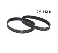 Courroie Transmission Courroie Distribution Synchrone 2GT/2M 2 Pièces Périmètre 140/142/150/160/180mm Largeur 6mm Pièce Rechange Pour Convoyeur Synchrone Pour Aspirateur(B)