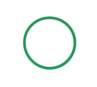 Courroie Transmission Courroie Transporteuse Ronde En Polyuréthane Vert 5Mm Diamètre Longueur 200-600Mm Courroies Synchrones Cordon Mouvement D'entraînement D'entraînement(400mm)