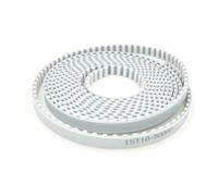 Courroie Transmission Courroies Distribution Ouvertes En Polyuréthane Blanc T10, Largeurs: 10/15/20/25/30/32/35/40/50mm D'entraînement(20 Meters,20mm)