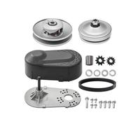 Courroie Transmission Embrayage D'entraînement Moteur 2-8HP 2000 Tr/min Haute Résistance Avec Roues Asymétriques Pour Divers Moteurs Trapézoïdale(MC30K75D10T)