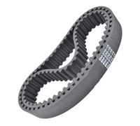 Courroie Transmission Largeur 9-30mm HTD5M Caoutchouc HTD 5M Courroie Distribution Lp =250 255 260 265 270 275 280 285 290 295 300 305 310 315 320 325 330 335 Trapézoïdale(260-5M-(52 Teeth),2PCS_9MM)