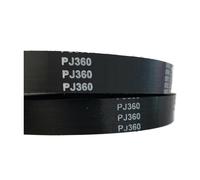 Courroie Transmission Pour 7PJ360 PJ370 PJ380 PJ390 PJ400 PJ399 Courroie D'entraînement Pour Bande Transporteuse En Caoutchouc 4PJ360 courroie poly-V(PJ400(400mm),1PC_10RIBS)