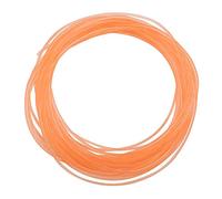 Courroie Transmission PU Hautes Performances 2mm 10m Courroie Ronde Polyuréthane Orange pour Transmission Véhicules