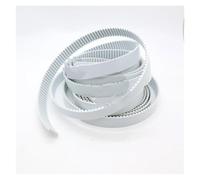 Courroie Transmission Trapézoïdale Blanc Pour Courroie Ouverte Pour HTD 14M PU Polyuréthane Acier Pour Synchronisation Convoyeur Synchrone Pour HTD14M(5 Meter,30mm)