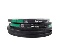 Courroie Transmission Type Spa Drive V Belt Sangle De Transport en Caoutchouc Bandes Transporteuses Étroites Circonférence : 550 mm-1250 mm Caoutchouc Courroie