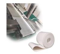 Courroie transporteuse double balustrade à vitesse réglable en PVC blanc pour appareils électroménagers industrie des machines électroniques - Système de convoyeur de 25,4 cm de large