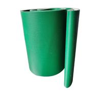 Courroie transporteuse plate en PVC léger - Solution de transport industriel pour la manutention d'usine de lignes d'emballage et de production - Idéal pour une gestion efficace du flux de travail