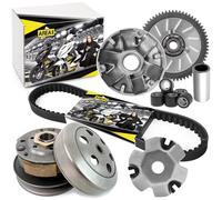 Courroie trapézoïdale 10" pour 50 cm³ 4 temps compatible avec REX RS400 RS450 RS460 RS 500 RS 600 RS700 RS750 RS900, RS Classic, Capriolo QM50QT, Imola, Milano, Monaco, Monza, L5Y/WS1/Shenke