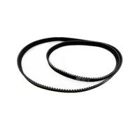 Courroie trapézoïdale 1PC 2GT largeur courroie 6mm GT2 synchronisation boucle fermée périmètre en caoutchouc 168~260mm pièces d'imprimante 3D synchrones coulissante(2GT-182mm)