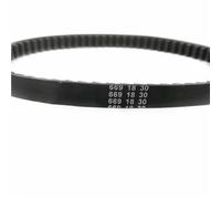 Courroie Trapézoïdale À Nervures 669 18 30 pour CVT pour Quad pour 139QMB pour 1P39QMB pour 147QMD pour GY6 50 60 80 CC Courroie D'entraînement Moteur Boîtier Court Convient