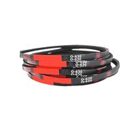 Pengchang Courroie trapézoïdale à Section Z 10 x 6 mm, Courroie de Transmission en Caoutchouc, Courroie Triangulaire, Longueur: 400 à 1000 mm (Taille au Choix).(O-686)